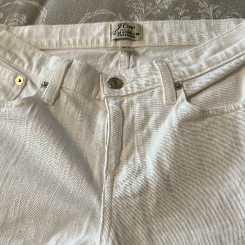 J. Crew Slim Broken in Boyfriend jeans